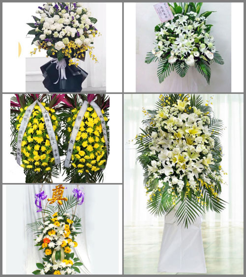 北京房山区琉璃河地区万里村白事花篮预定