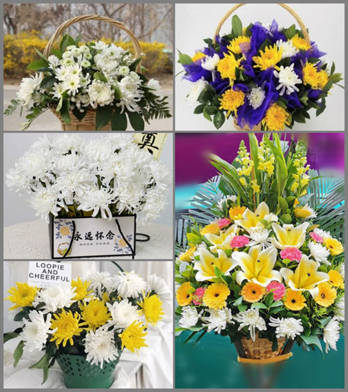 北京房山区琉璃河地区万里村白事提篮配送